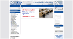 Desktop Screenshot of kontorvarehuset.as